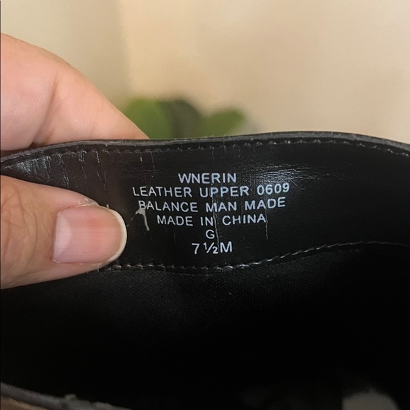 Nine West Women’s Leather Black Heeled Square Toe Boots Size 7.5 - Picture 10 of 10